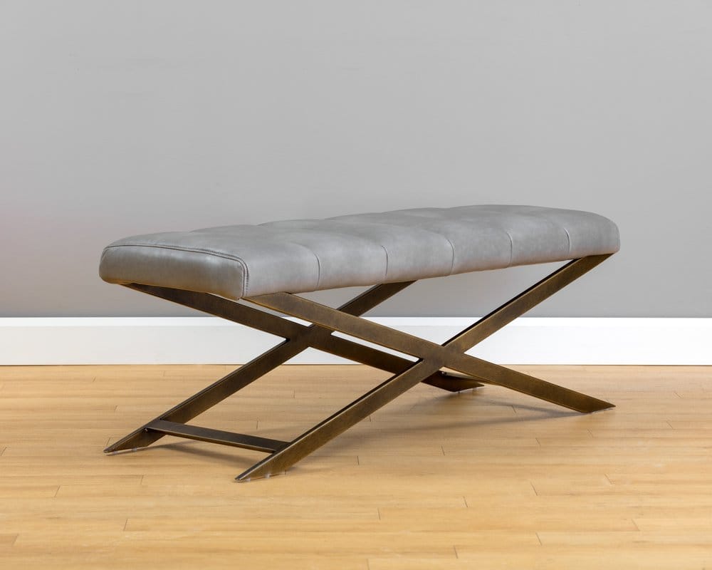 Sunpan - Ikon Kammi Bench - Bravo Metal - 105208 view 3