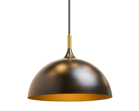 Sunpan - Ikon Lohn Pendant Light - Matte Black - 107934 view 1