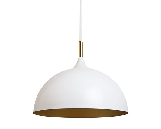 Sunpan - Ikon Lohn Pendant Light - Matte White - 107935 view 2
