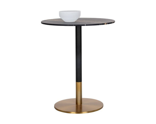 Sunpan - Ikon Massie Bar Table - Black Marble - 105681 view 1