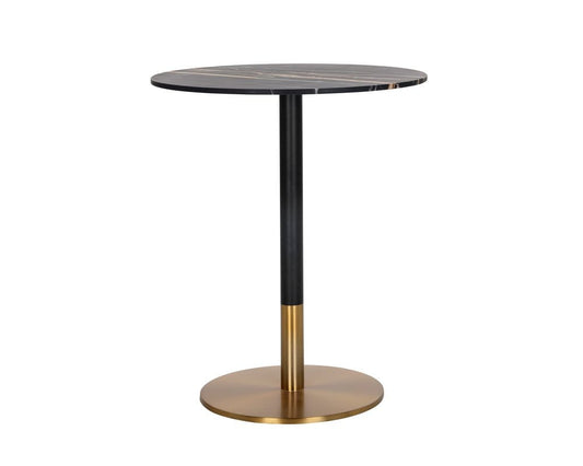 Sunpan - Ikon Massie Bar Table - Black Marble - 105681 view 2