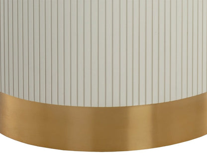 Sunpan - Ikon Paloma Dining Table - Round - White Marble 54in - 110253_CLOSEOUT view 5