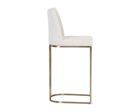 Sunpan - Ikon Rayla Counter Stool - Belfast Oatmeal - 106181 view 2