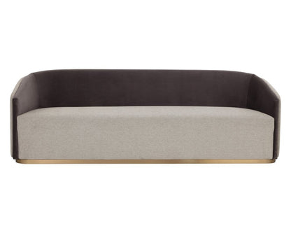 Sunpan - Ikon Sheva Sofa - Ernst Sandstone / Meg Ash - 111019 view 2