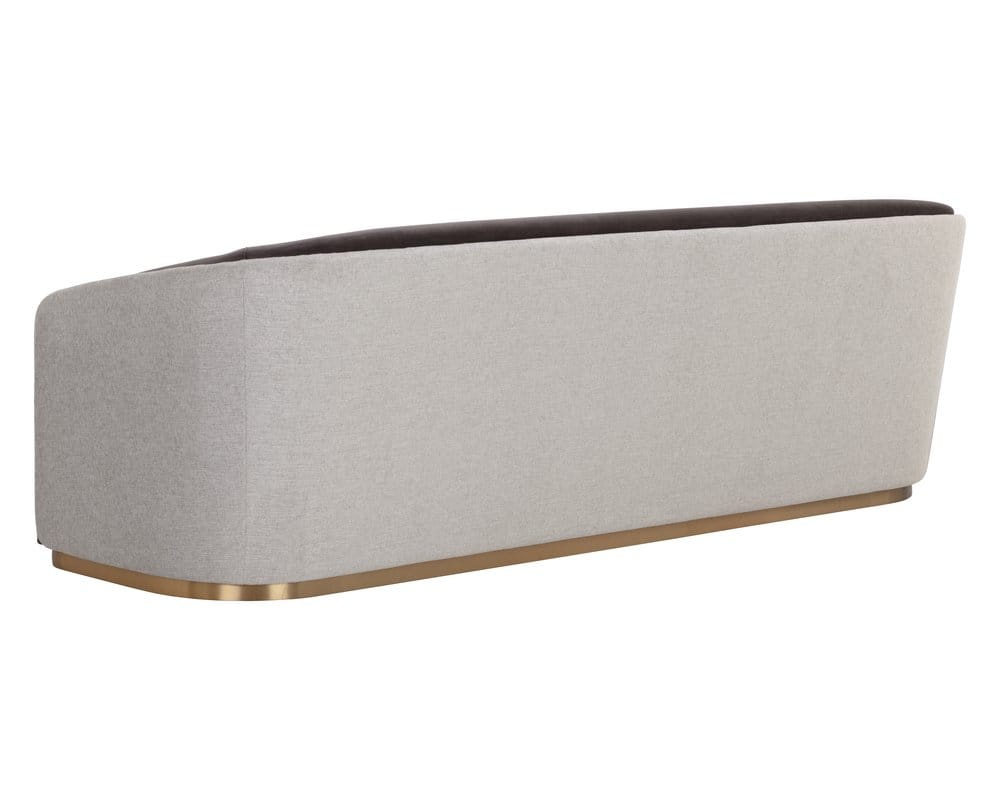 Sunpan - Ikon Sheva Sofa - Ernst Sandstone / Meg Ash - 111019 view 3