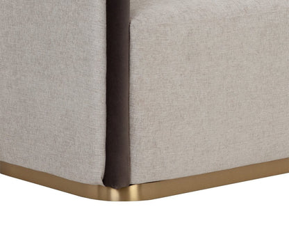 Sunpan - Ikon Sheva Sofa - Ernst Sandstone / Meg Ash - 111019 view 5