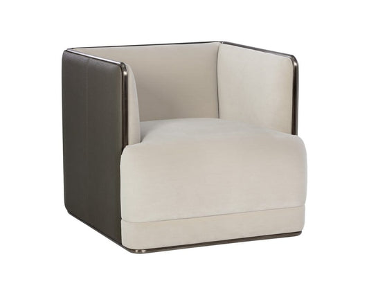 Sunpan - Ikon Sierra Armchair - Meg Taupe / Porcini Taupe - 108049_CLOSEOUT view 1