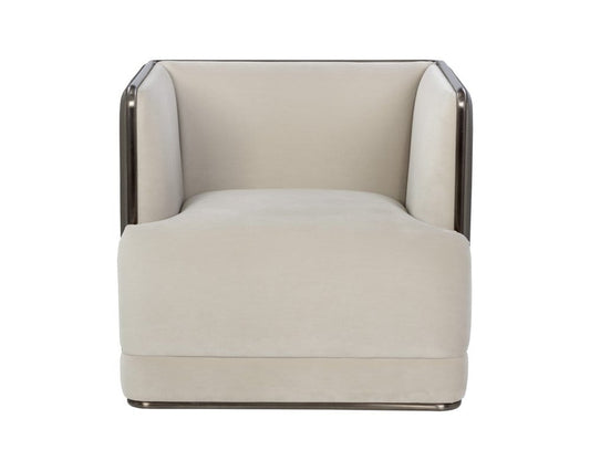 Sunpan - Ikon Sierra Armchair - Meg Taupe / Porcini Taupe - 108049_CLOSEOUT view 2
