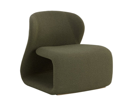 Sunpan - Ikon Sophiene Lounge Chair - Copenhagen Olive - 111486 view 1