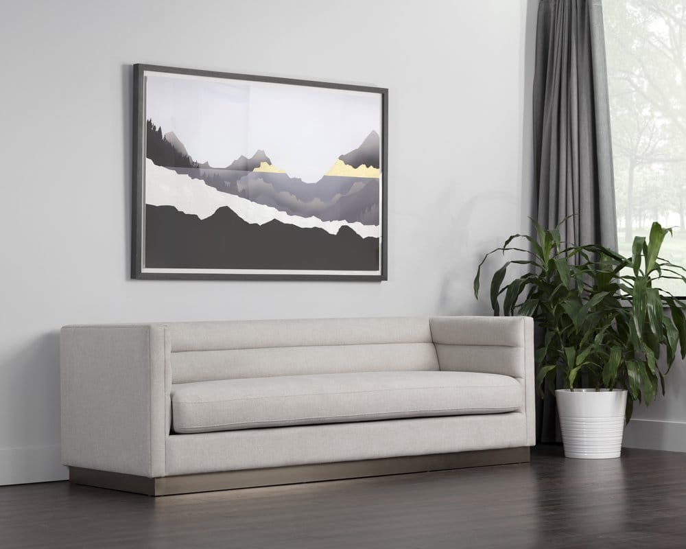 Sunpan - Ikon Talbot Sofa - Belfast Oatmeal - 108051 view 3