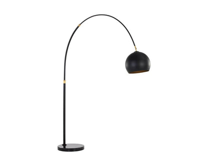 Sunpan - Ikon Vern Floor Lamp - Black - 106798 view 2