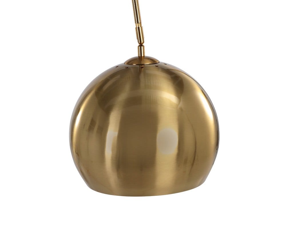 Sunpan - Ikon Vern Floor Lamp - Brass - 106797 view 5