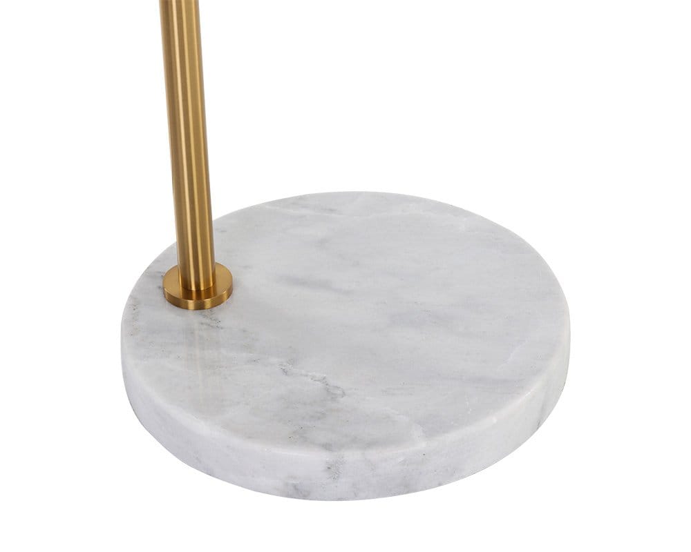 Sunpan - Ikon Vern Floor Lamp - Brass - 106797 view 7