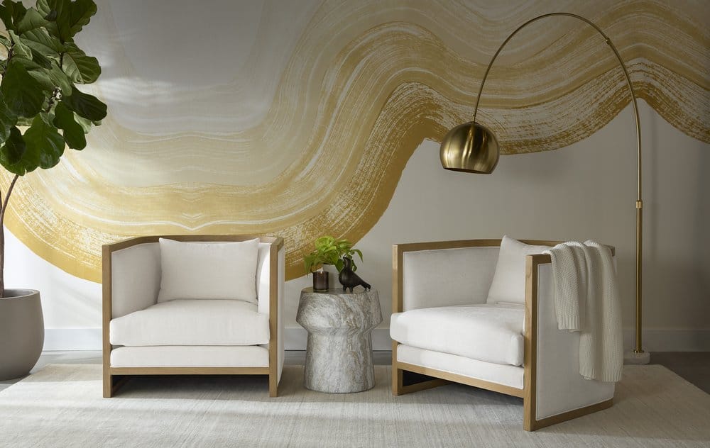 Sunpan - Ikon Vern Floor Lamp - Brass - 106797 view 11