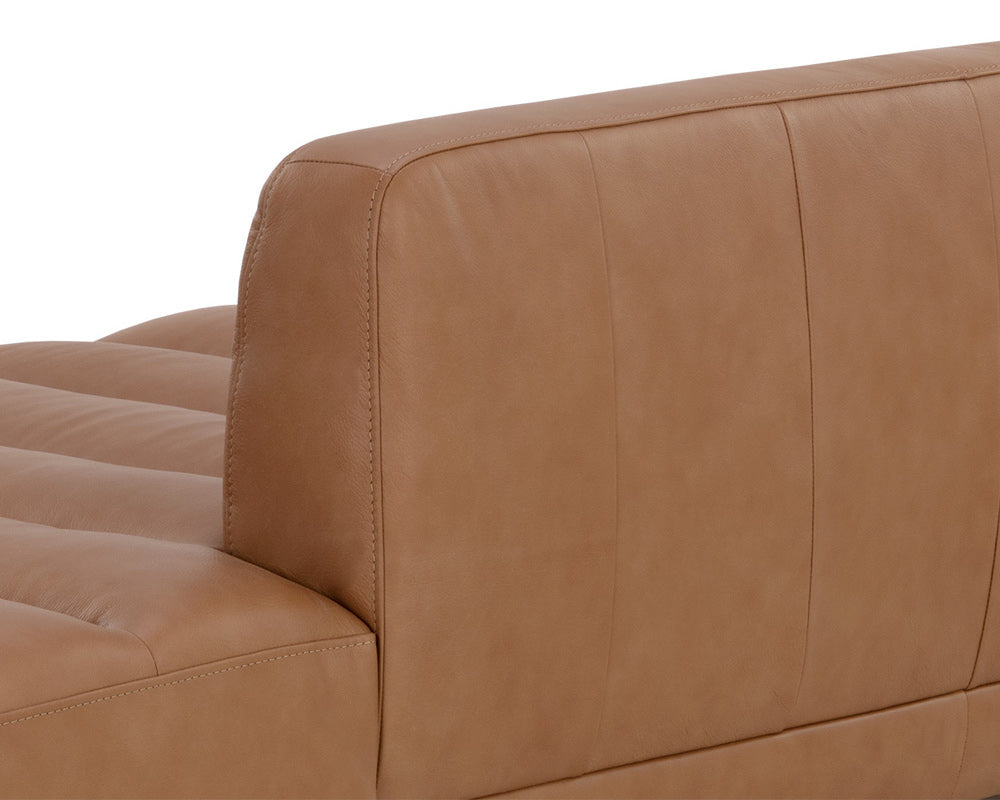 Sunpan - 5West Ilyana Daybed - Aline Butternut Leather - 111420 view 6