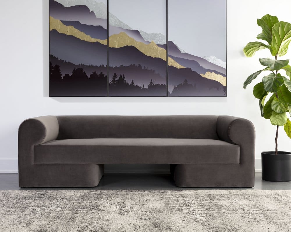 Sunpan - Ionic Sofa - Meg Ash - 110865_CLOSEOUT view 4