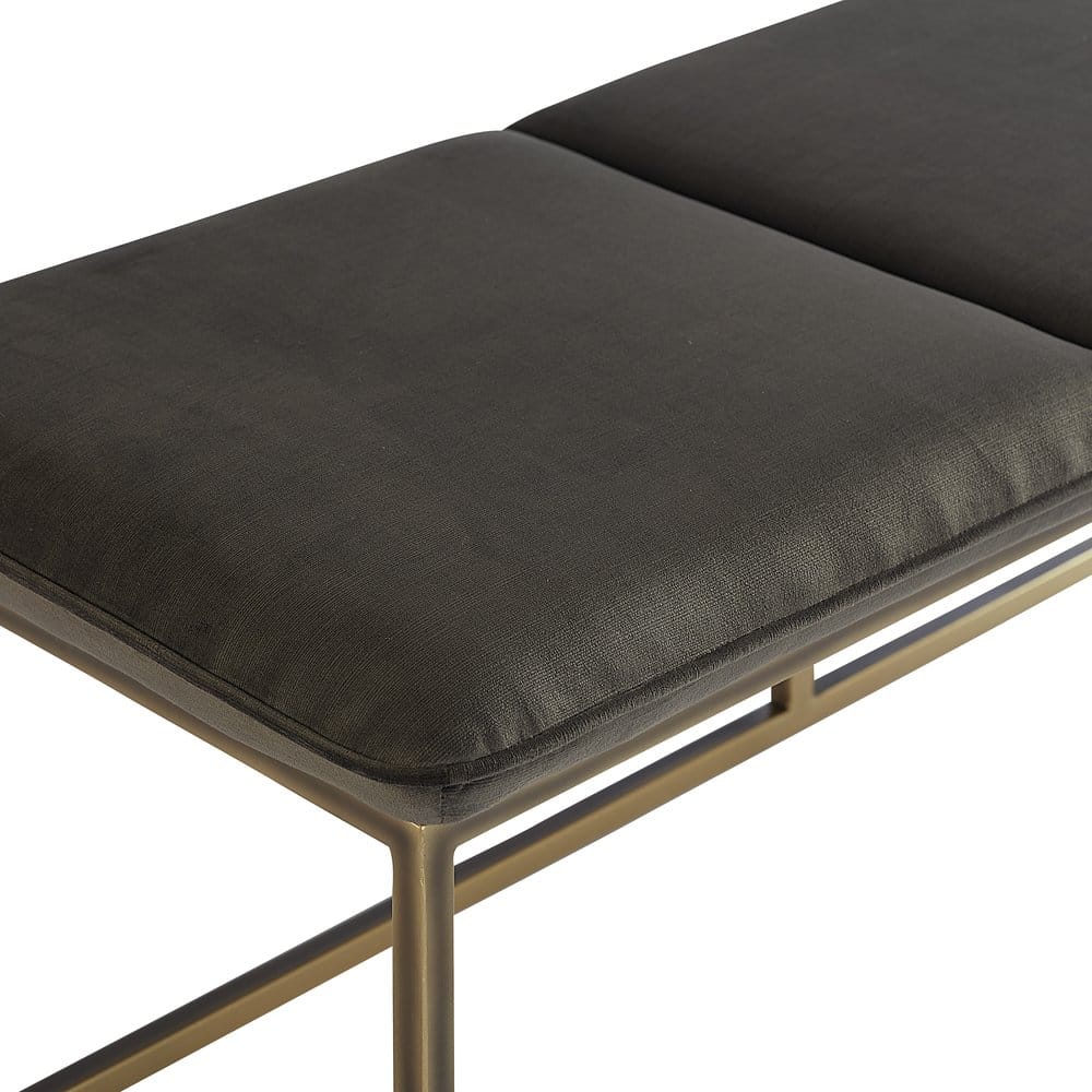 Sunpan - Irongate Alley Bench - Rustic Bronze - Piccolo Pebble - 105628 view 4