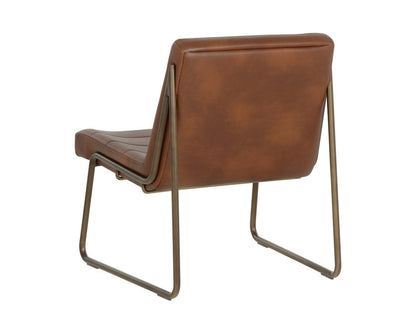 Sunpan - Irongate Anton Lounge Chair - Bravo Cognac - 104843 view 4