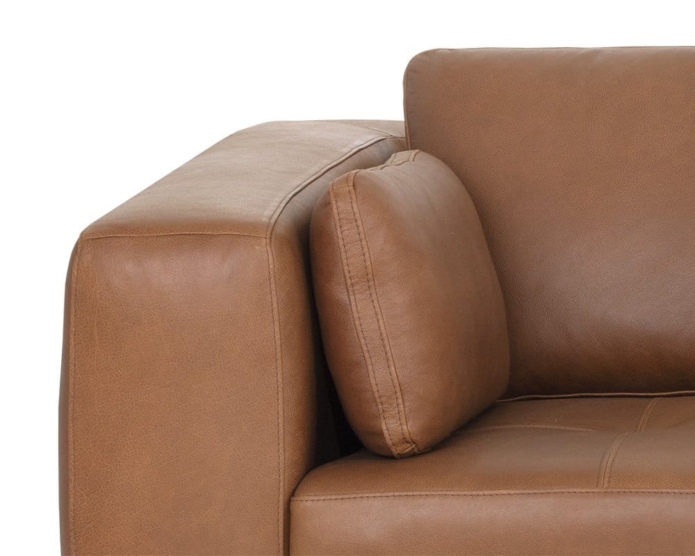 Sunpan - Irongate Burr Sofa - Behike Saddle Leather - 106139 view 6