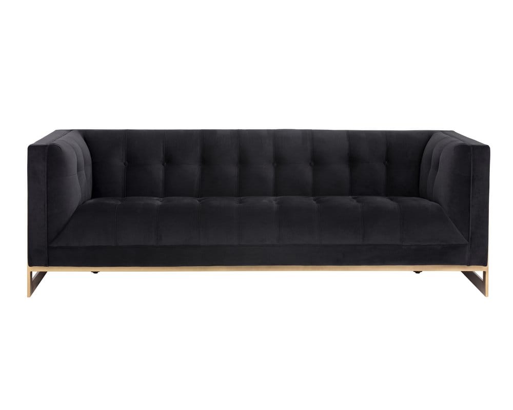 Sunpan - Irongate Ekon Sofa - Abbington Black - 104984 view 2