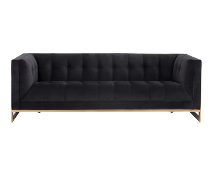 Sunpan - Irongate Ekon Sofa - Abbington Black - 104984 view 2