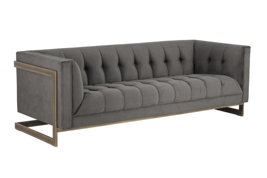 Sunpan - Irongate Ekon Sofa - Piccolo Pebble - 102775 view 1