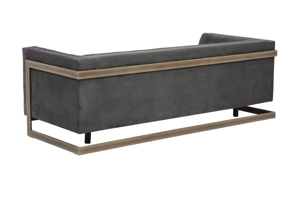 Sunpan - Irongate Ekon Sofa - Piccolo Pebble - 102775 view 3