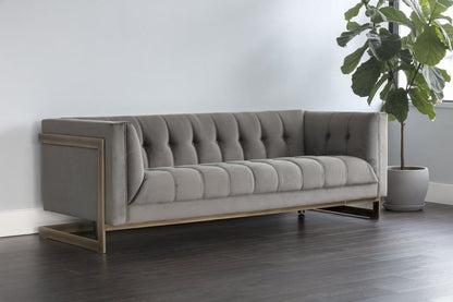 Sunpan - Irongate Ekon Sofa - Piccolo Pebble - 102775 view 4
