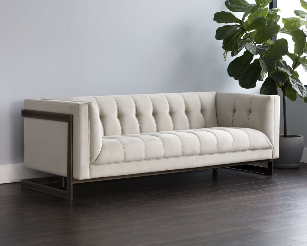 Sunpan - Irongate Ekon Sofa - Piccolo Prosecco - 102774 view 3