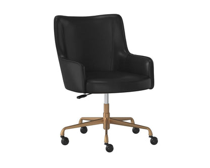 Sunpan - Irongate Franklin Office Chair - Vintage Black - 108728 view 1