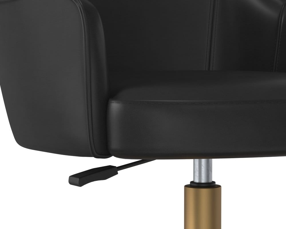 Sunpan - Irongate Franklin Office Chair - Vintage Black - 108728 view 5