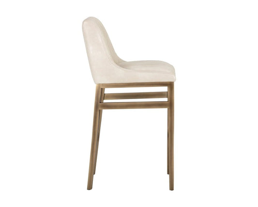 Sunpan - Irongate Halden Barstool - Bravo Cream - 104971 view 2