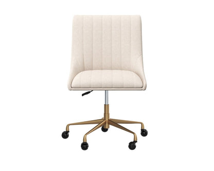 Sunpan - Irongate Halden Office Chair - Beige Linen - 108730 view 3