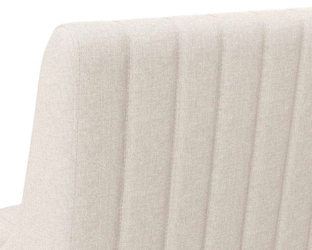 Sunpan - Irongate Halden Office Chair - Beige Linen - 108730 view 12