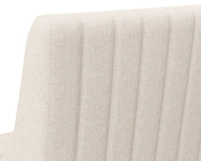 Sunpan - Irongate Halden Office Chair - Beige Linen - 108730 view 12
