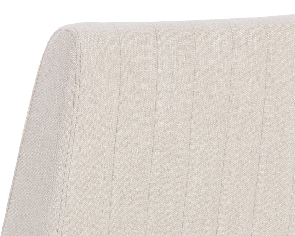Sunpan - Irongate Halden Office Chair - Beige Linen - 108730 view 15