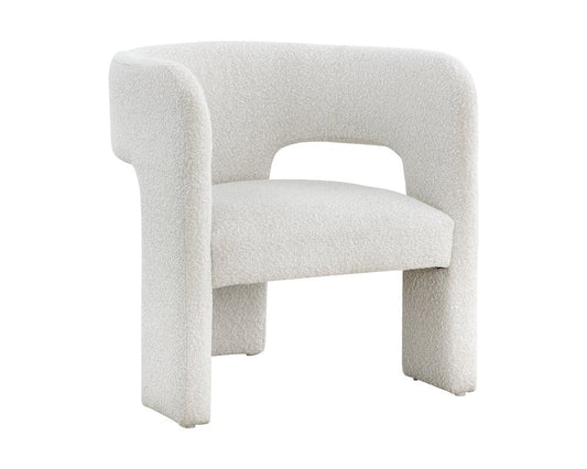 Sunpan - Isidore Lounge Chair - Copenhagen White - 109722 view 1