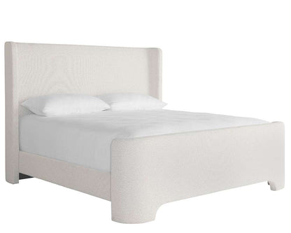 Sunpan - Ives Bed King - Copenhagen White - 110461 veiw 1