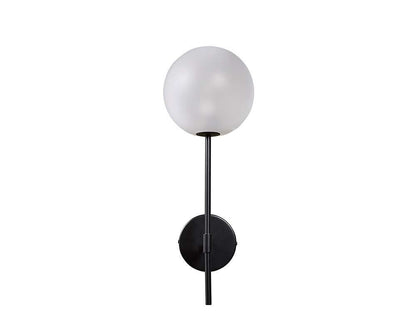 Sunpan - Ikon Izora Sconce - Black - Frosted - 107923 veiw 2