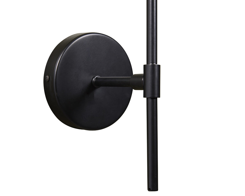 Sunpan - Ikon Izora Sconce - Black - Frosted - 107923 view 6