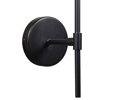Sunpan - Ikon Izora Sconce - Black - Frosted - 107923 view 6
