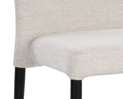 Sunpan - James Stackable Dining Chair - City Beige (Set Of 2) - 107682_CLOSEOUT view 4