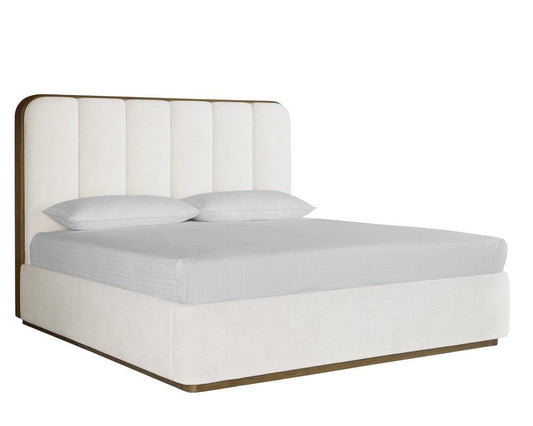 Sunpan - Jamille Bed King - Eclipse White - 110749 view 1