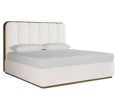Sunpan - Jamille Bed King - Eclipse White - 110749 veiw 1