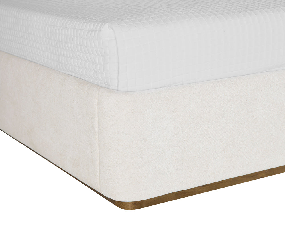 Sunpan - Jamille Bed King - Eclipse White - 110749 view 4