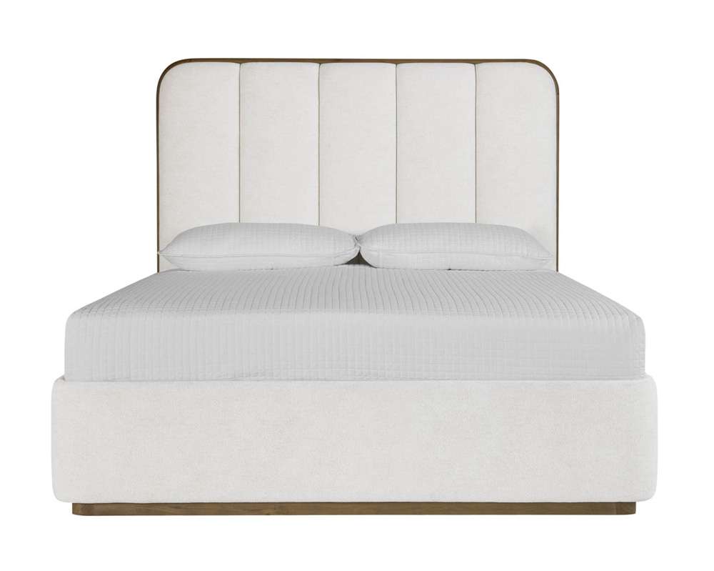 Sunpan - Jamille Bed Queen - Eclipse White - 111224 veiw 2