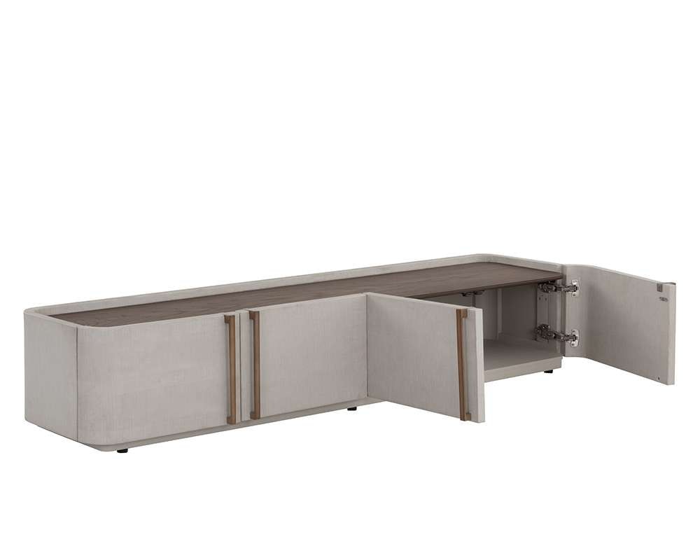 Sunpan - Jamille Media Console And Cabinet - 108895 veiw 2