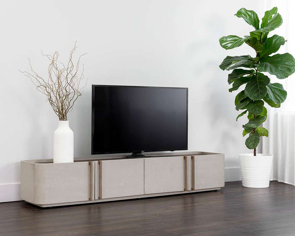 Sunpan - Jamille Media Console And Cabinet - 108895 veiw 4