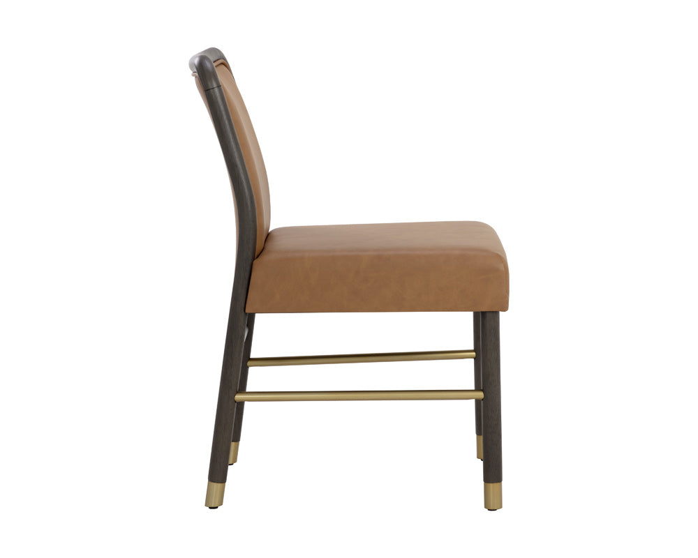 Sunpan - Jeno Dining Chair - Milliken Cognac (Set Of 2) - 111322 view 3