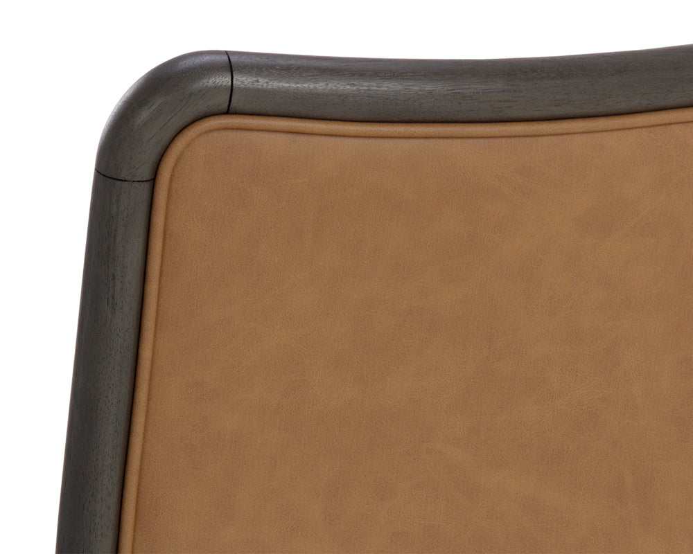 Sunpan - Jeno Dining Chair - Milliken Cognac (Set Of 2) - 111322 view 6